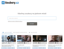 Tablet Screenshot of esoubory.cz